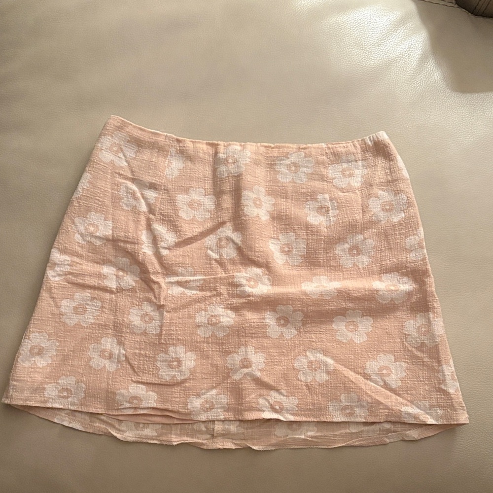 Floral Mini Skirt